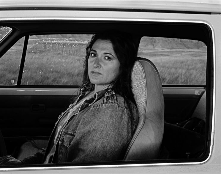 Self-portrait in Car