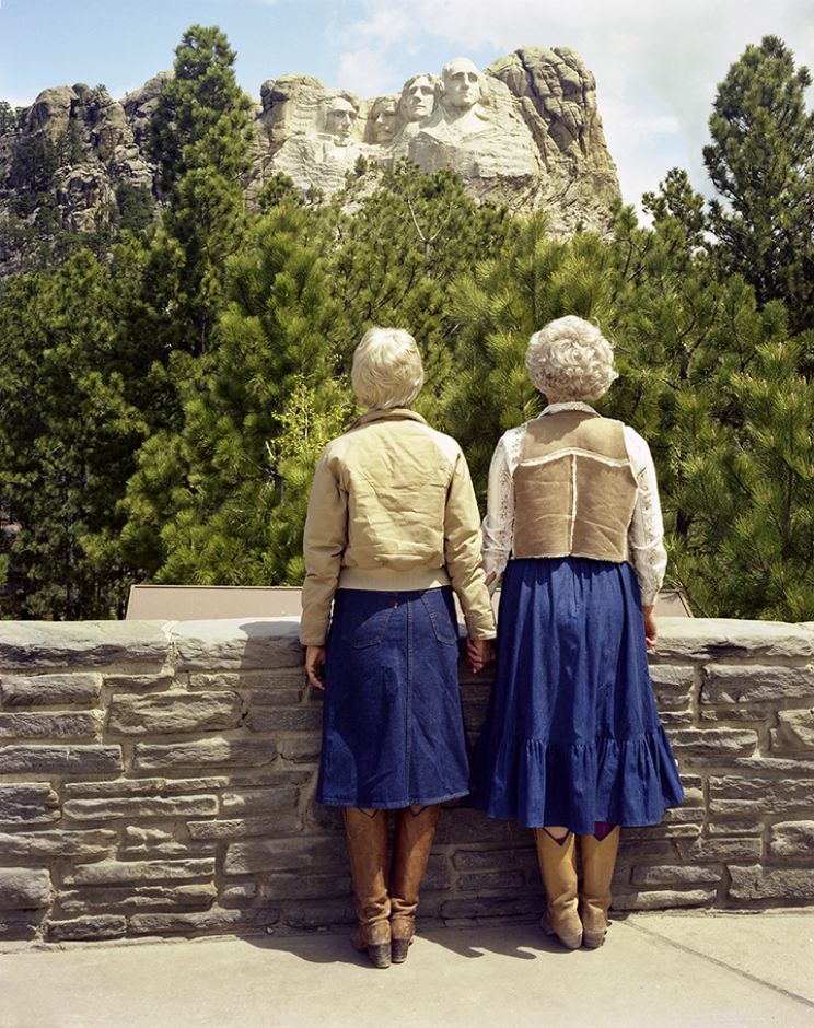 Viewing Mt. Rushmore