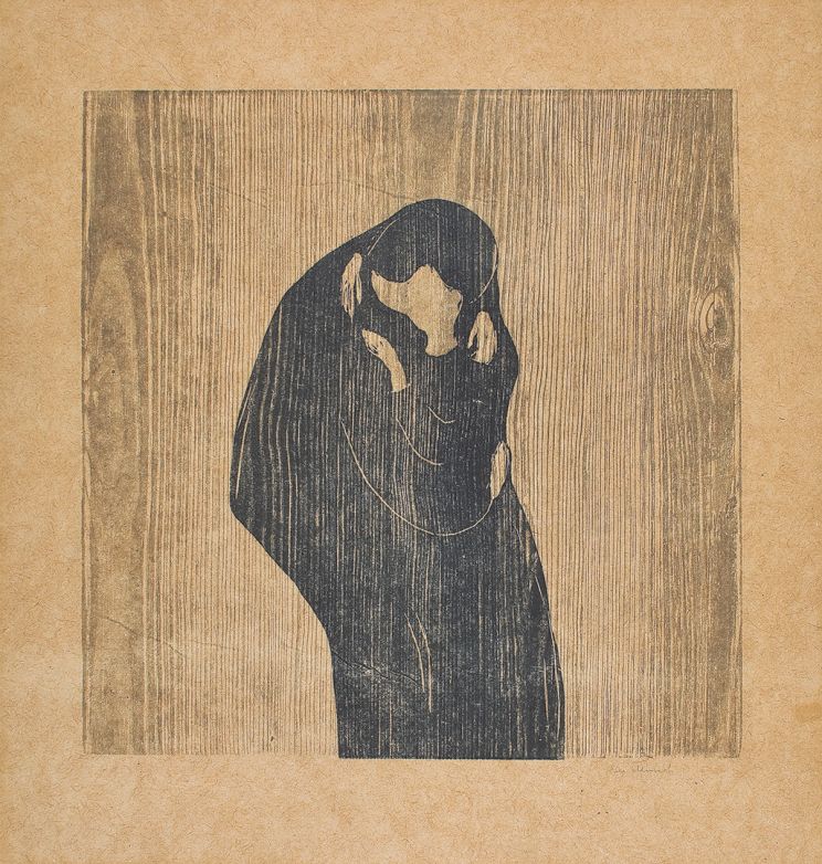 アート・デザイン・音楽 MUNCH Drawings MAGNE BRUTEIG Edvard Munch Birgitte I (Signed Print) 1930 | For Sale