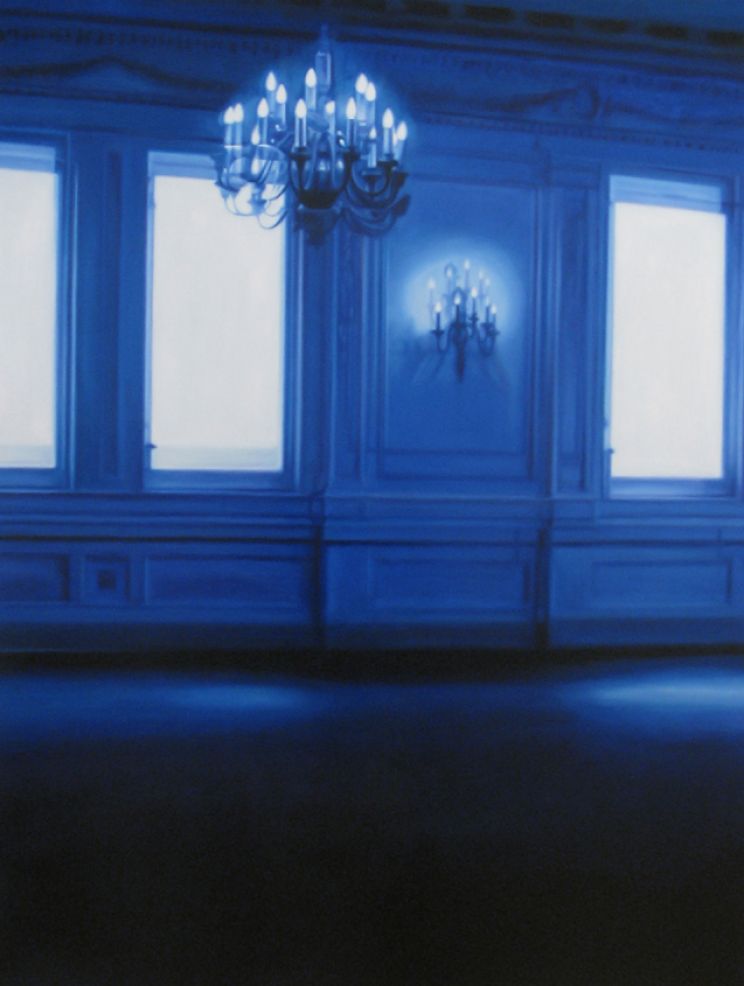 MODERNISM : ARTISTS : Patti OLEON : Blue Room White Windows